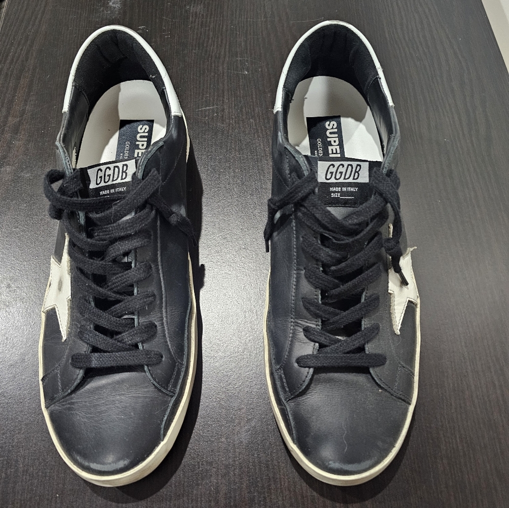 Men’s Golden Goose Super Star Sneakers 44 11 - Picture 6 of 10
